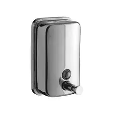 GENERICO - Dispensador Jabón Liquido Acero Inoxidable 500ml plateado