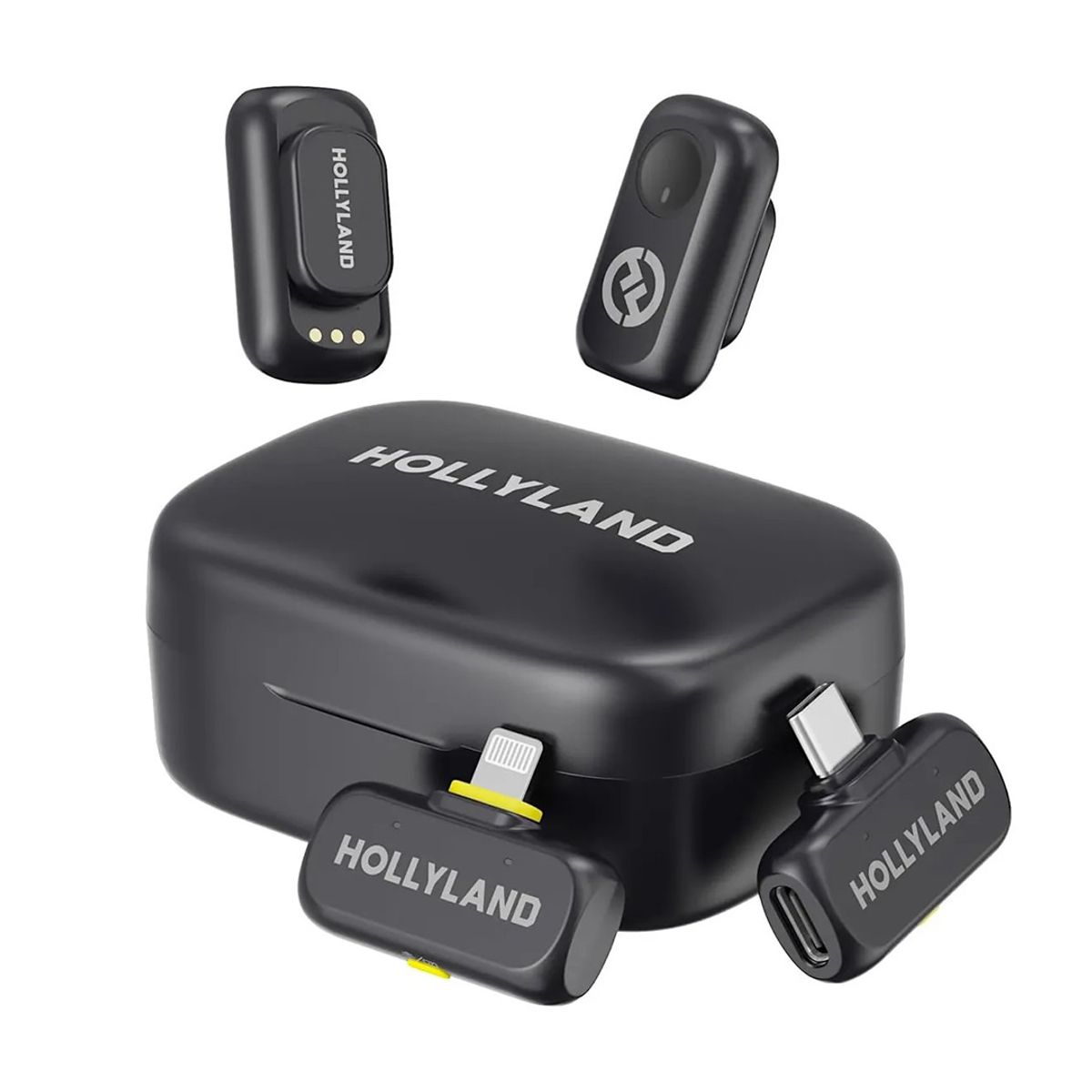 HOLLYLAND - Micrófono Hollyland Lark A1 Duo Usb-c Lightning
