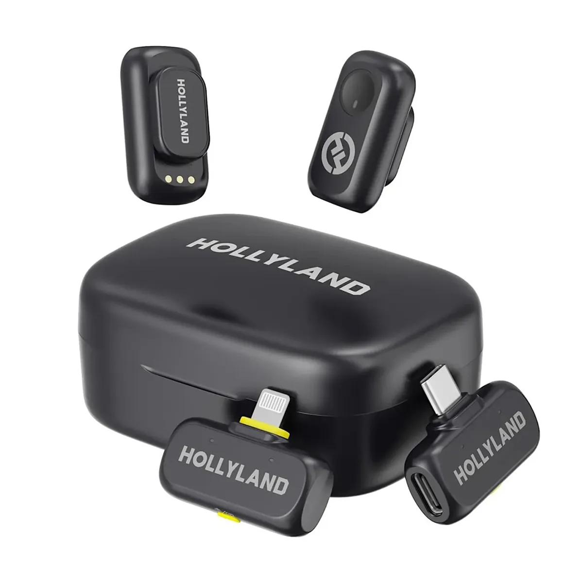 HOLLYLAND - Micrófono Hollyland Lark A1 Duo Usb-c Lightning