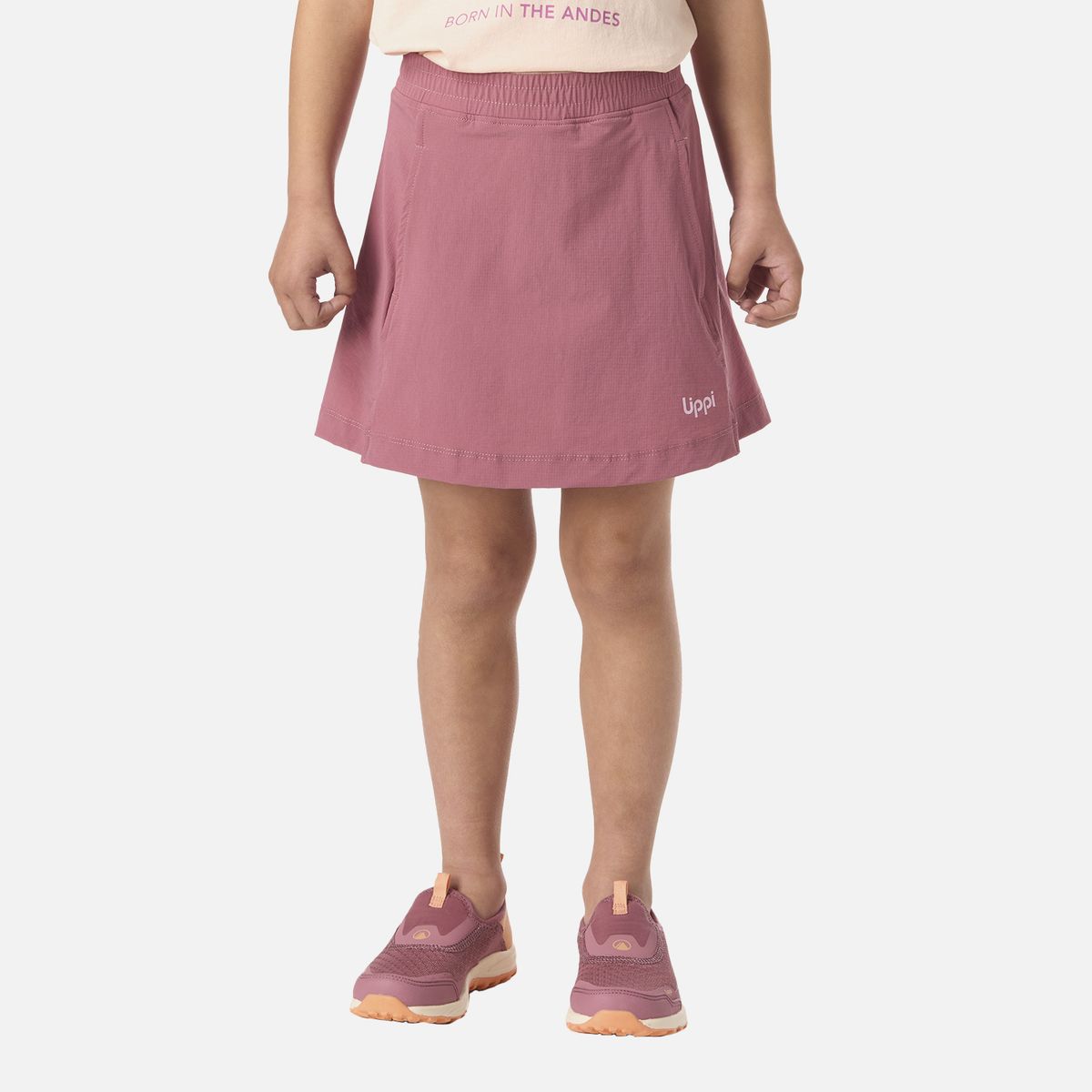LIPPI - Short Niña Sweet Active Skirt Rosa Oscuro Lippi