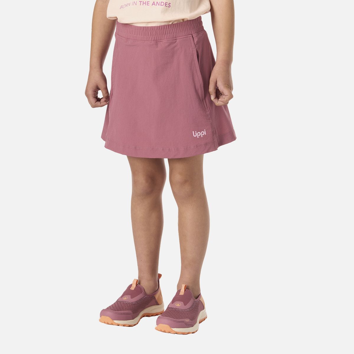 LIPPI - Short Niña Sweet Active Skirt Rosa Oscuro Lippi
