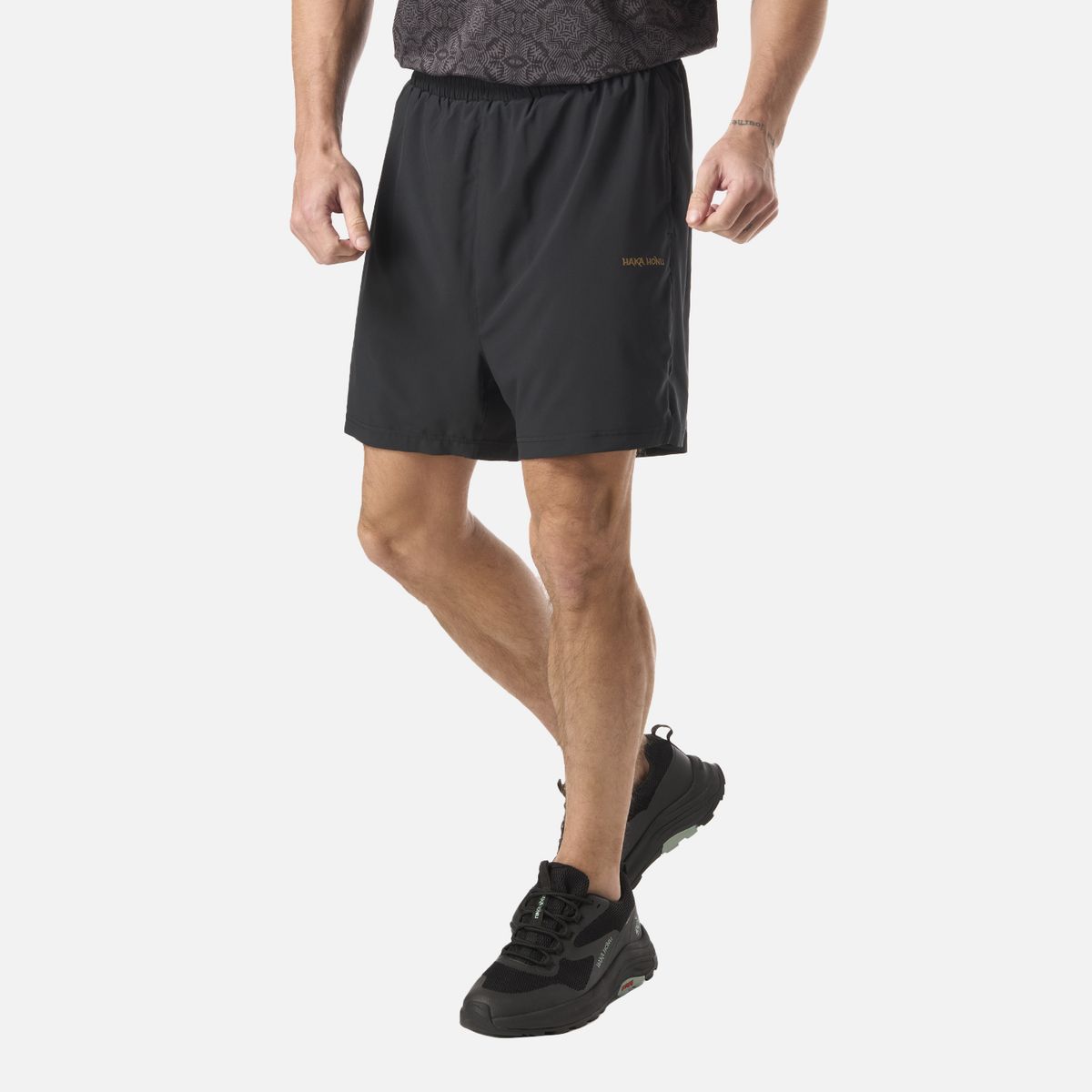 HAKA HONU - Short  Hombre Canchero Negro Haka Honu