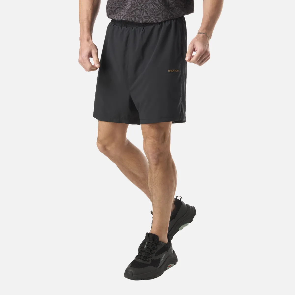 HAKA HONU - Short  Hombre Canchero Negro Haka Honu
