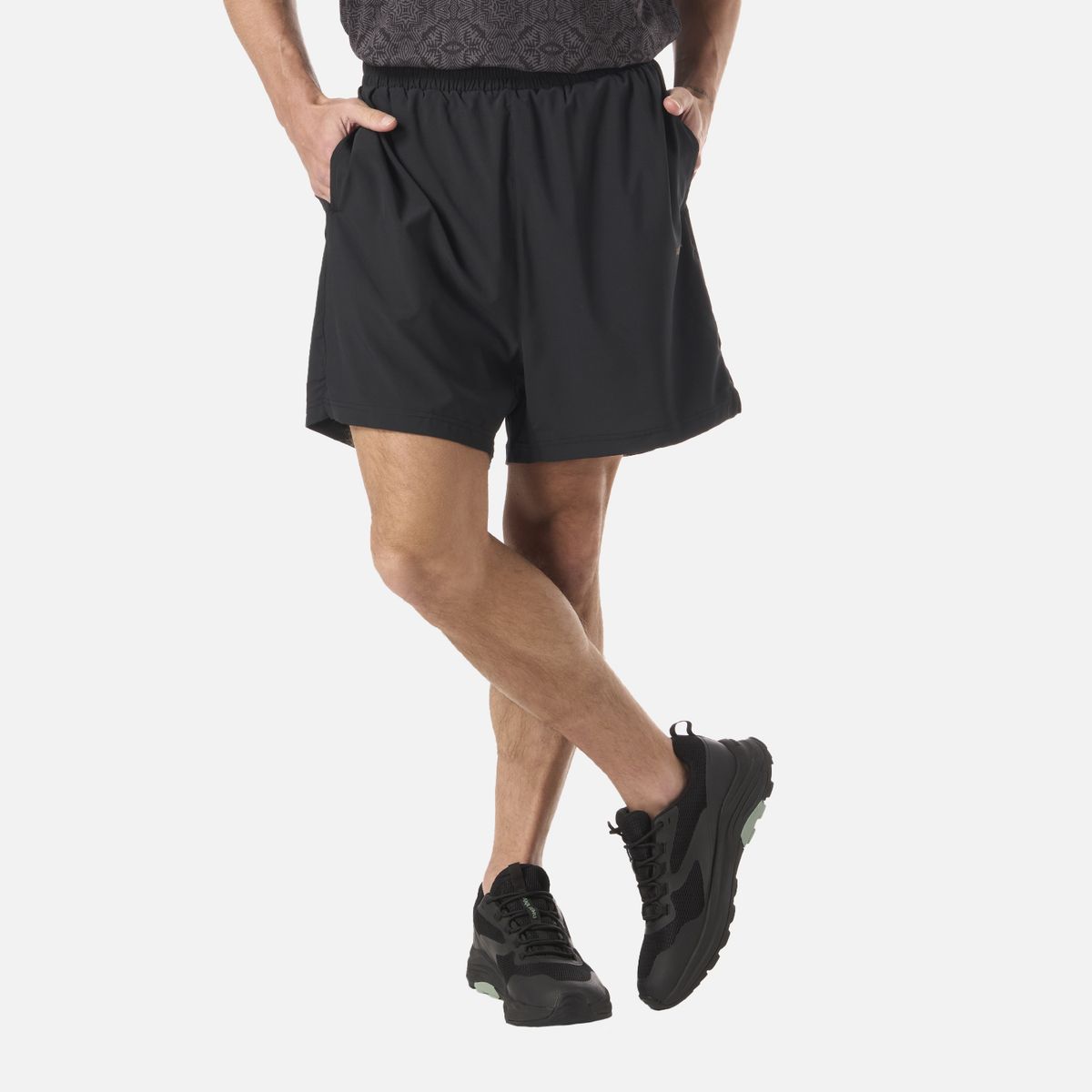 HAKA HONU - Short  Hombre Canchero Negro Haka Honu