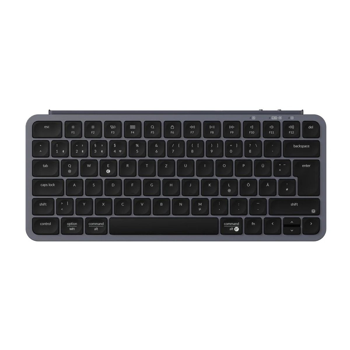 BANANA TIENDA - Teclado Gamer Keychron B1 Pro Ultra Delgado Español Space Gray Negro