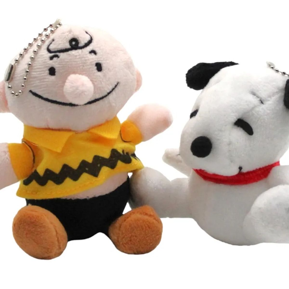 SNOOPY - Peluche Colgante Snoopy y Charlie Brown Pack