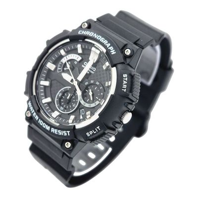 Imagen 2 del producto Reloj caballero MCW-200H-1AV correa resina negro fondo gris