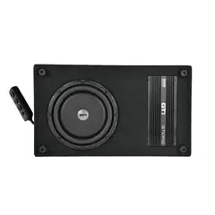 GTI - Subwoofer Auto Amplificado Plano 10 Pulgadas