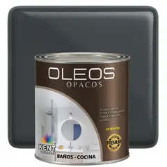 KENT - OLEO OPACO MULTISUPERFICIES - PREMIUM - CUARTO GALON GRIS GRAFITO