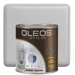 KENT - OLEO OPACO MULTISUPERFICIES - PREMIUM - CUARTO GALON GRIS URBANO