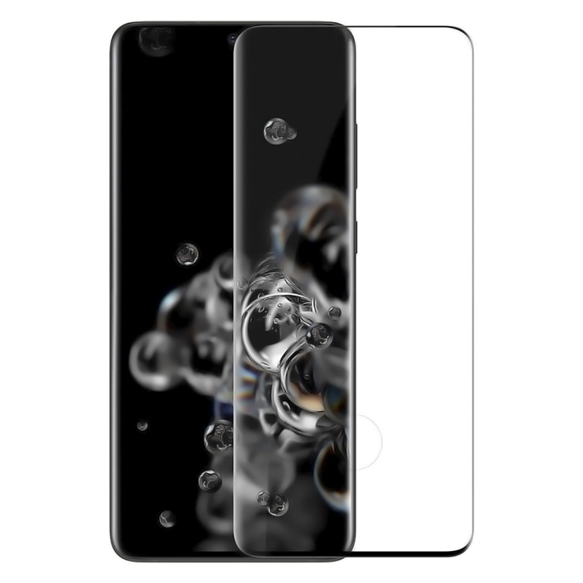 BELKRA - Mica Vidrio Para Samsung Galaxy S20 Ultra Lamina Curva