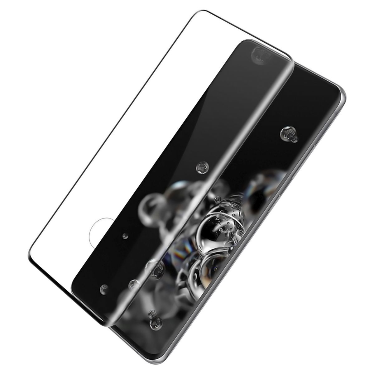 BELKRA - Mica Vidrio Para Samsung Galaxy S20 Ultra Lamina Curva