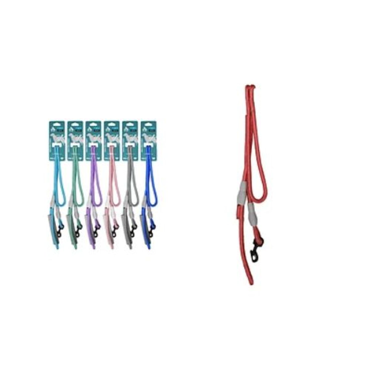 GENERICO - Correa para mascotas con mango corto 10120cm Color Verde