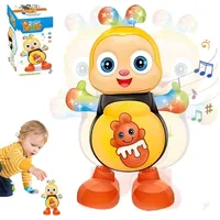 Abejita Chiquitita Juguetes Para Bebes Sensorial Con Musica Y Luces