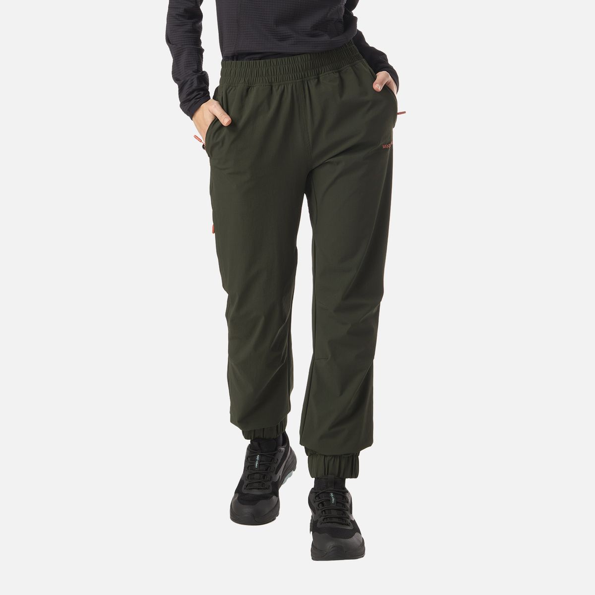 HAKA HONU - Pantalón Mujer Versatiro Verde Militar Haka Honu