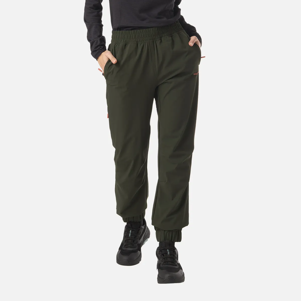 HAKA HONU - Pantalón Mujer Versatiro Verde Militar Haka Honu
