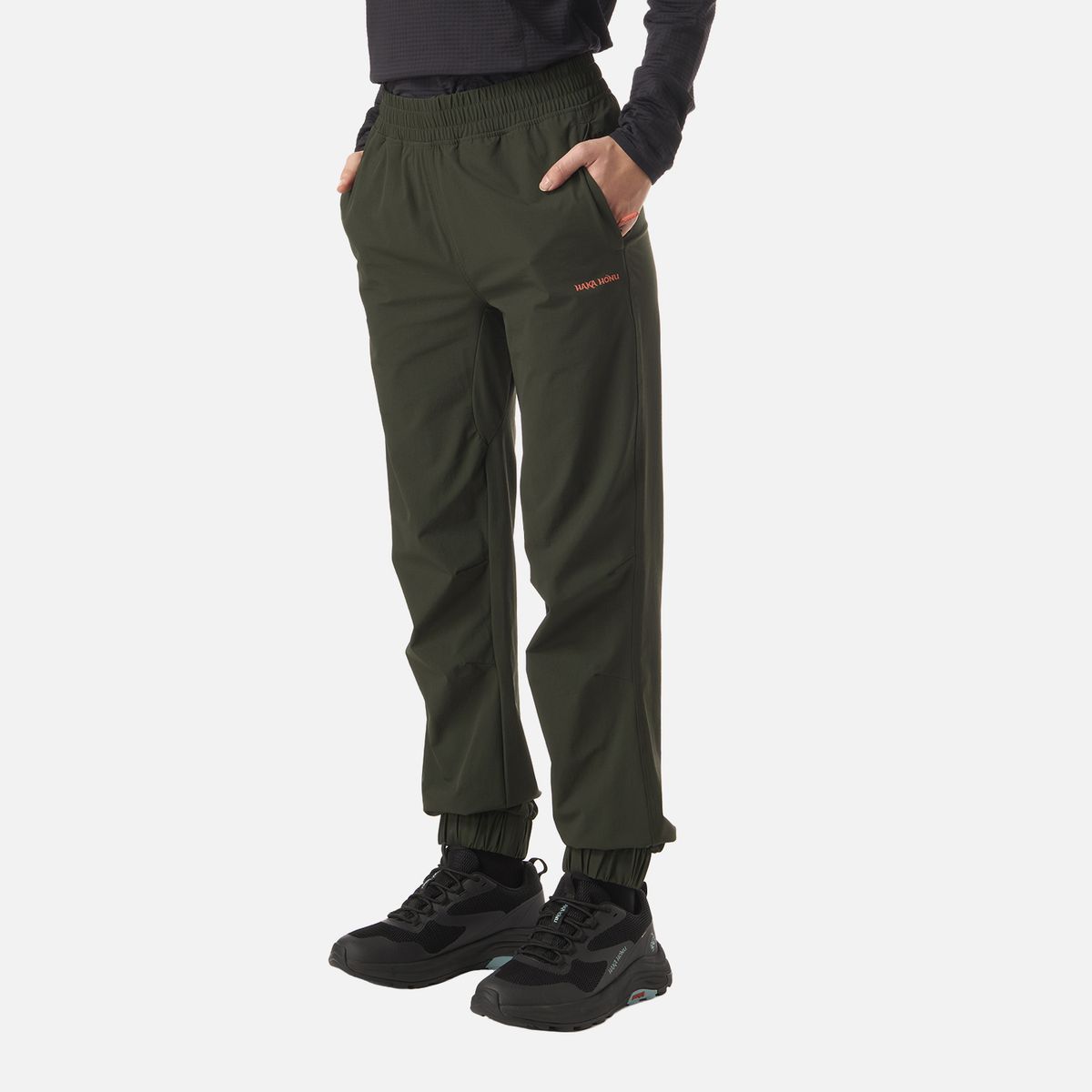 HAKA HONU - Pantalón Mujer Versatiro Verde Militar Haka Honu