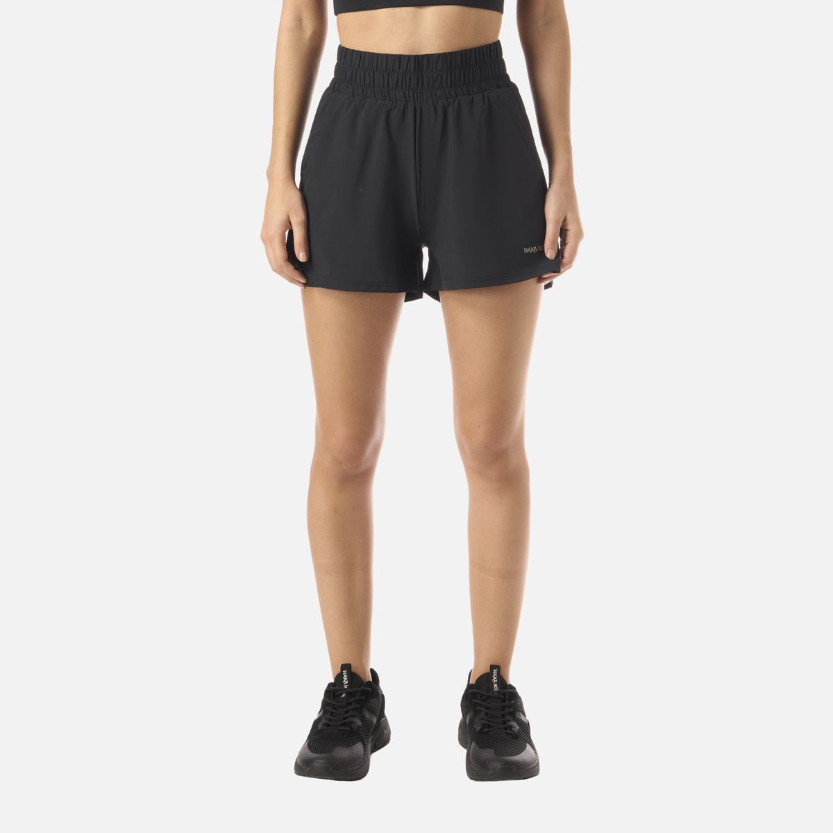 HAKA HONU - Short  Mujer Canchera Negro Haka Honu