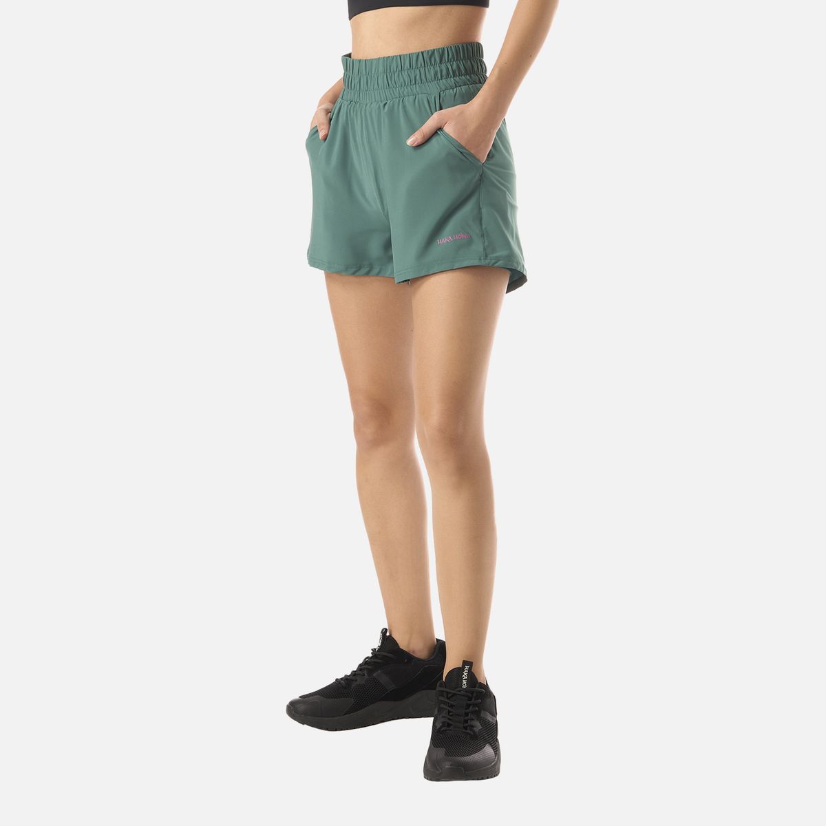 HAKA HONU - Short  Mujer Canchera Verde Haka Honu