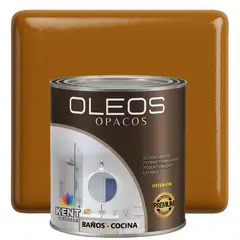 KENT - OLEO OPACO MULTISUPERFICIES - PREMIUM - OCTAVO GALON MARRÓN MIEL