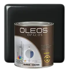 KENT - OLEO OPACO MULTISUPERFICIES - PREMIUM - OCTAVO GALON NEGRO ÓXIDO