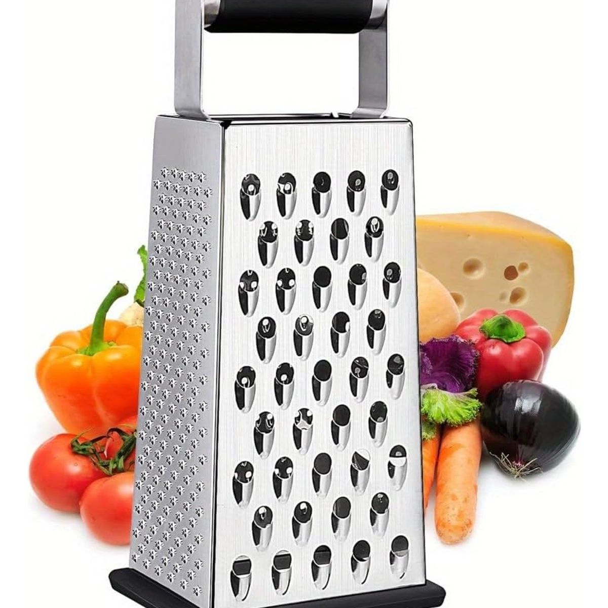 EINICIO - 4 En 1 Picador De Verduras De Inoxidabl Con Asa Para Cocina
