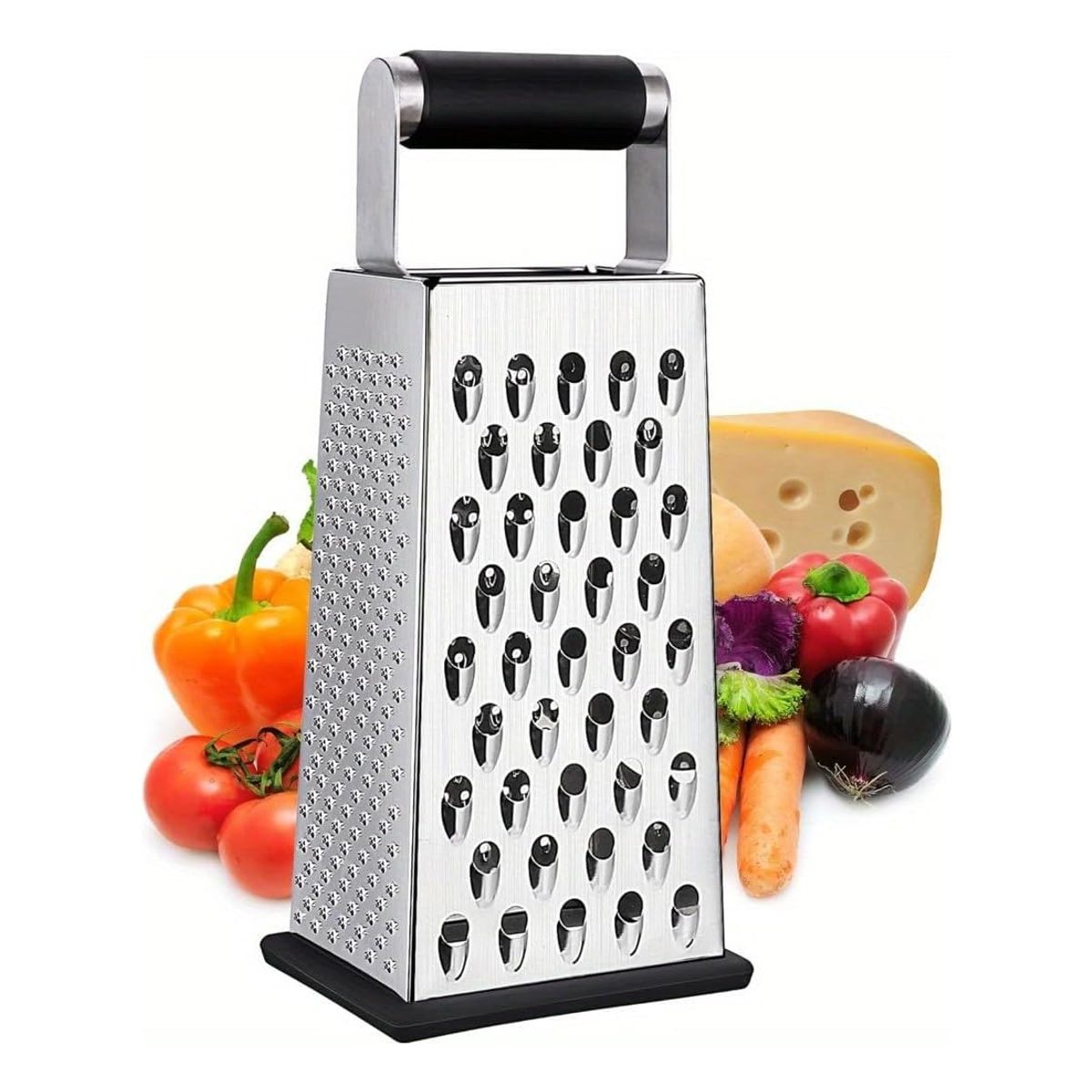 EINICIO - 4 En 1 Picador De Verduras De Inoxidabl Con Asa Para Cocina