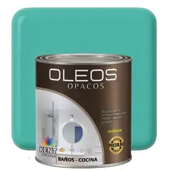 KENT - OLEO OPACO MULTISUPERFICIES - PREMIUM - OCTAVO GALON VERDE TROPICAL