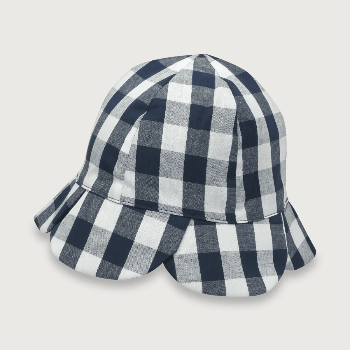 OPALINE - Gorro de niña playa reversible Azul