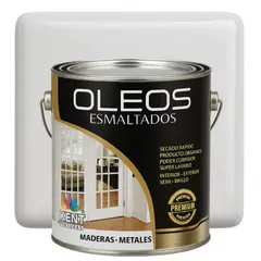 KENT - OLEO ESMALTADO PREMIUM - MULTISUPERFICIES - GALON GRIS PERLA
