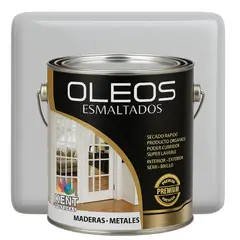 KENT - OLEO ESMALTADO PREMIUM - MULTISUPERFICIES - MEDIO GALON GRIS URBANO