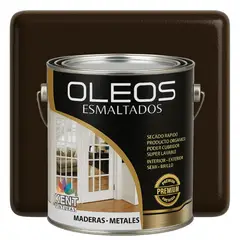 KENT - OLEO ESMALTADO PREMIUM - MULTISUPERFICIES - MEDIO GALON WENGUÉ URBANO
