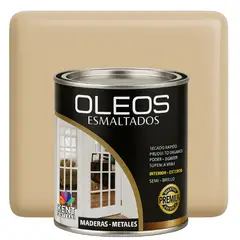 KENT - OLEO ESMALTADO PREMIUM - MULTISUPERFICIES - OCTAVO GALON BEIGE NATURAL
