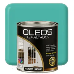 KENT - OLEO ESMALTADO PREMIUM - MULTISUPERFICIES - OCTAVO GALON VERDE TROPICAL