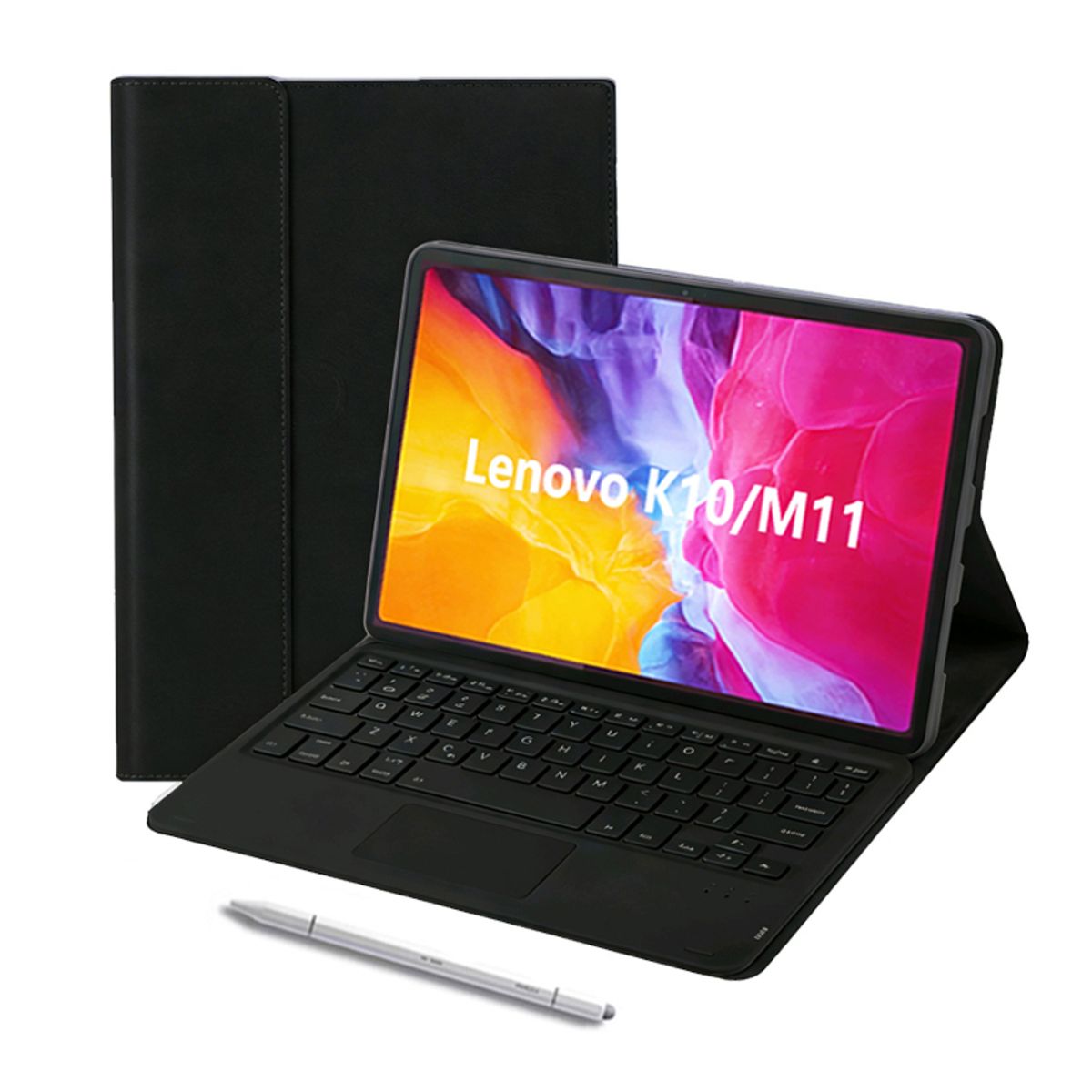 LENOVO - Tablet Lenovo M11 k10 8GB+128GB WiFi y Teclado Estuche-Negro+ Lápiz