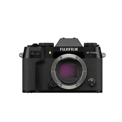 FUJIFILM - Cámara sin espejo X-T50 negra