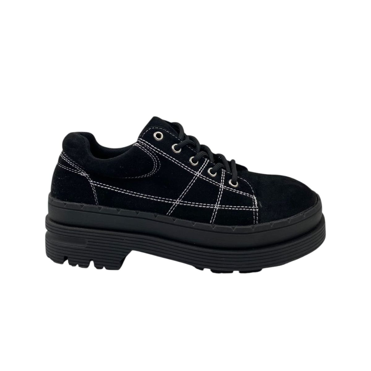 HERIEL - Zapato Negro Plataforma Mujer