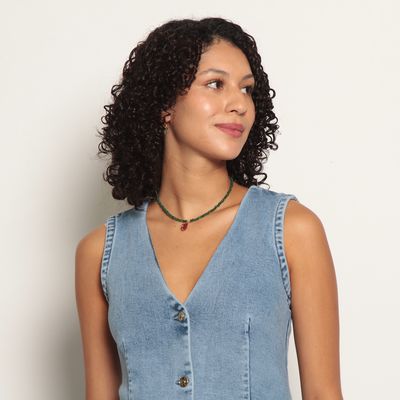 Imagen 2 del producto CHAQUETA VEST DENIM