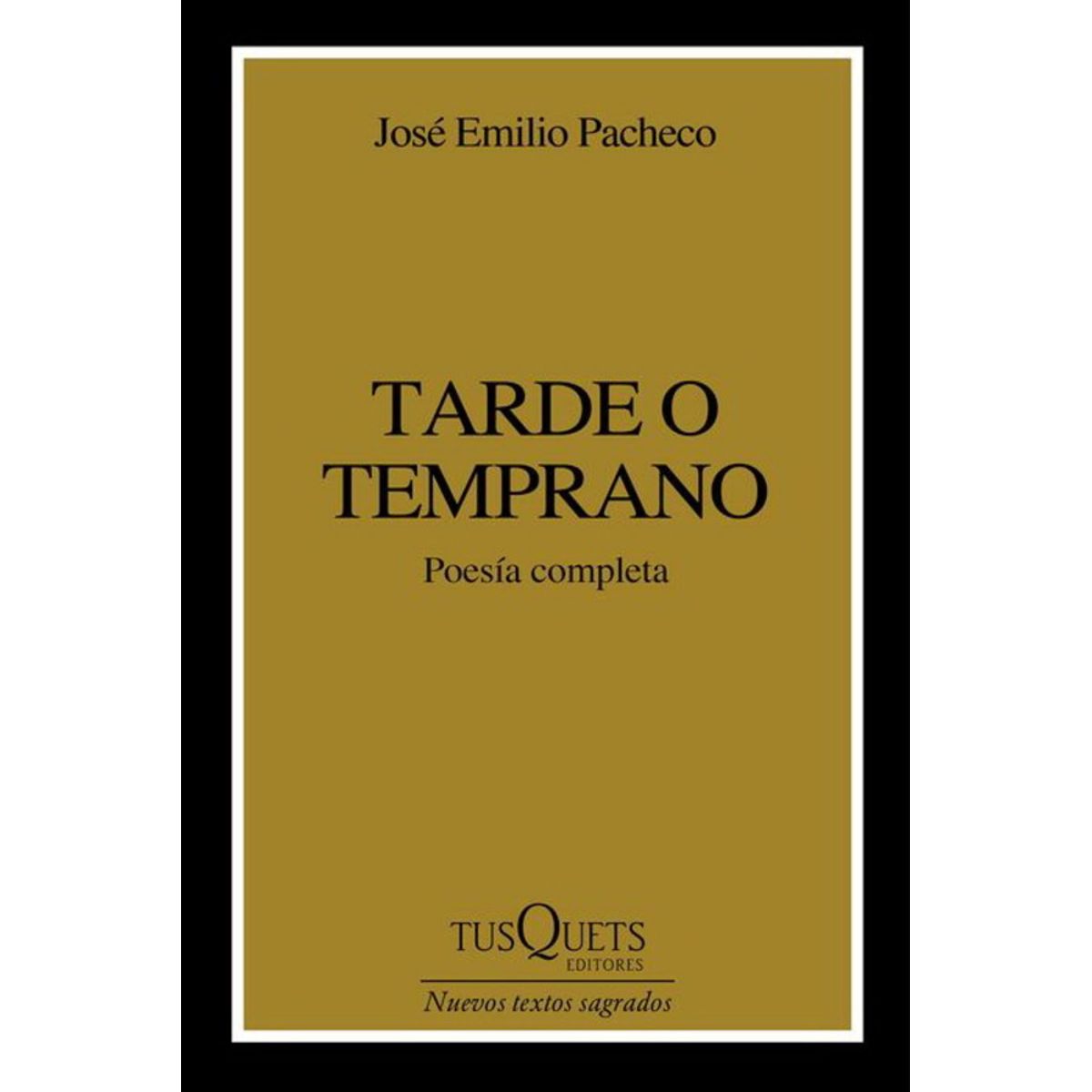 ANTARTICA LIBROS - Tarde O Temprano
