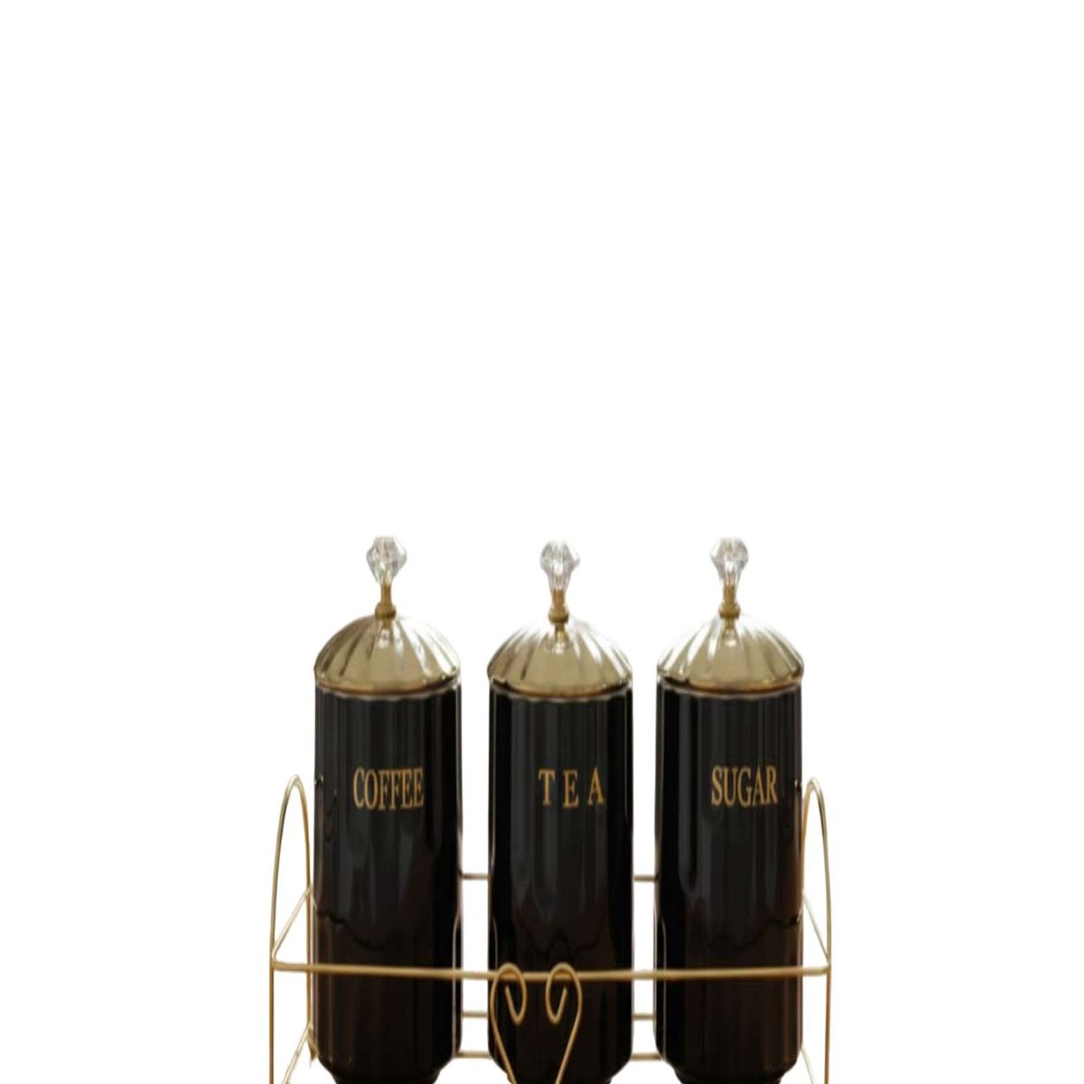 GENERICO - Set de 3 recipientes hermeticos Negro