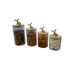 GENERICO - Set de 4 contenedores con diseño unico 01