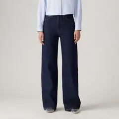LEVIS - Jeans Mujer Ribcage Wide Leg Azul