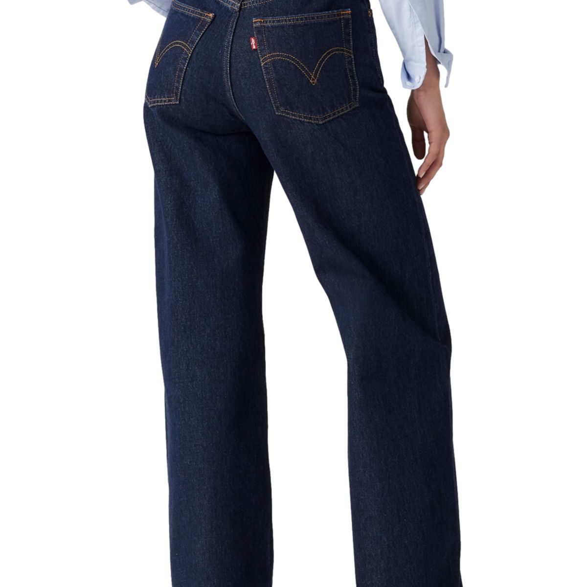 LEVIS - Jeans Mujer Ribcage Wide Leg Azul Levis