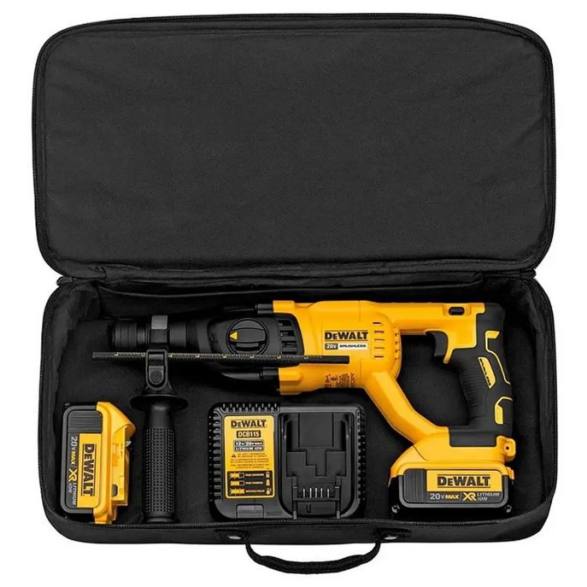 DEWALT - ROTOMARTILLO INALAMBRICO DEWALT Dch133m2-b2 26MM 20V