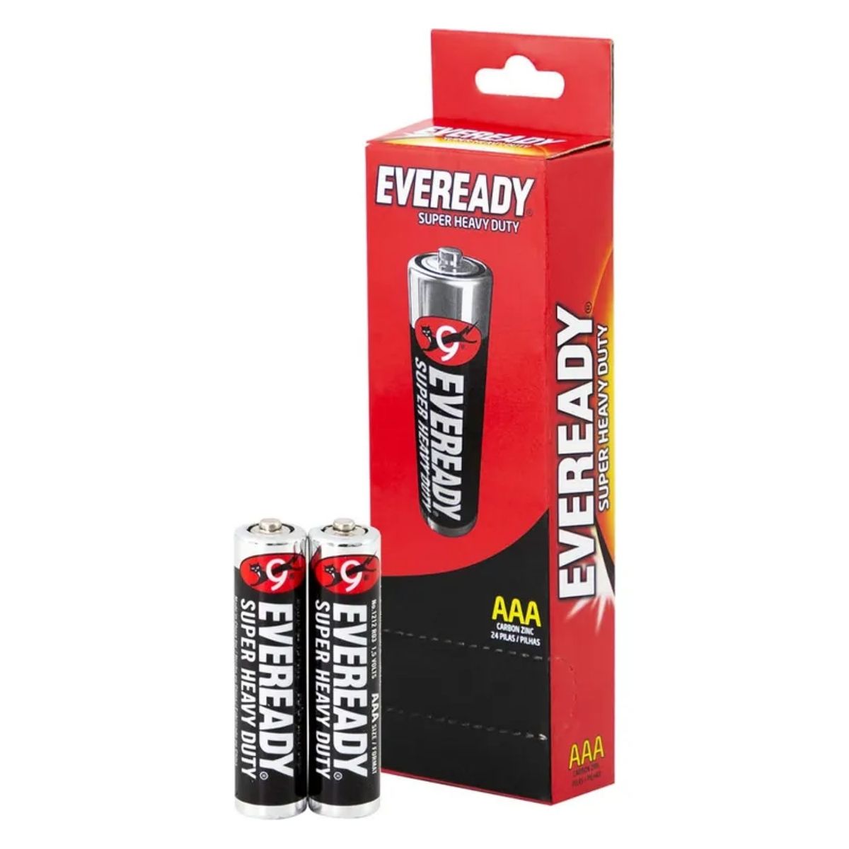 EVEREADY - PILAS CARBON AAA 24 unidades