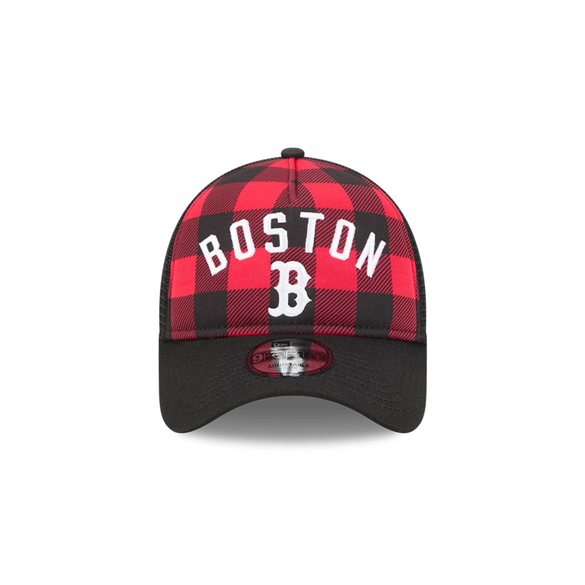 NEW ERA - Gorra New Era 9Forty Boston Red Sox Novelty Check Negro