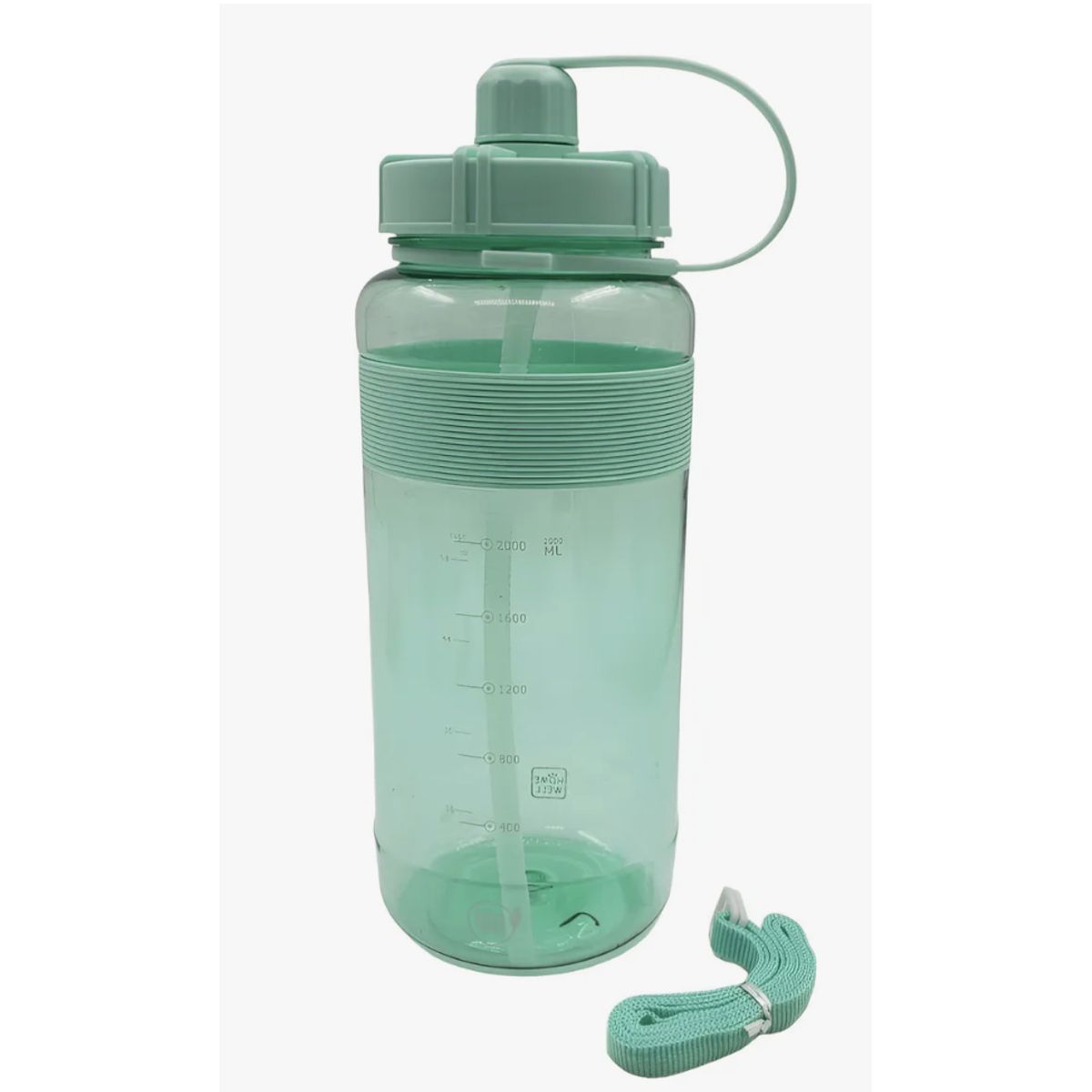 OKAY - Botella Deportiva 2l Antiderrames Resistente Ligero