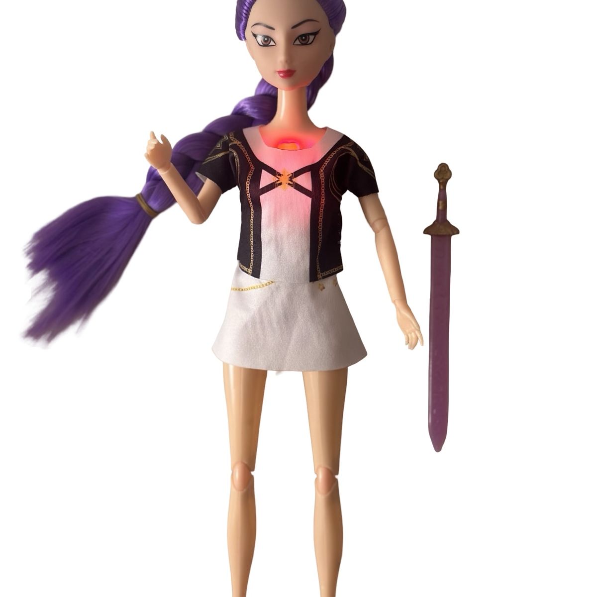 GENERICO - Muñeca Rumi Guerrera Kpop Golden Con Espada Luz Musica