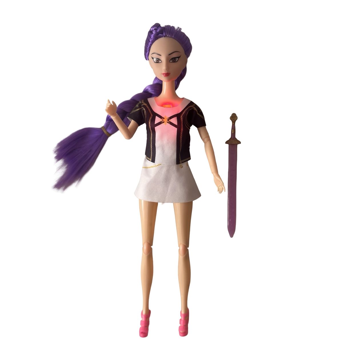 GENERICO - Muñeca Rumi Guerrera Kpop Golden Con Espada Luz Musica