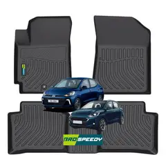GENERICO - PISOS CALCE PERFECTO PROSPEEDY HYUNDAI I10 GRAND I10 2022+ 3PIEZAS